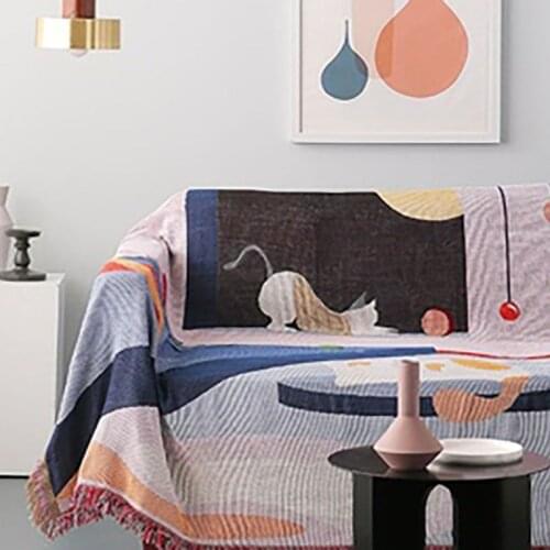 Nordic Blanket Plaid Picnic Blankets Tapis De Prière Islam покрывало на кровать Manta Sofá Couverture Blending Cubre Camara