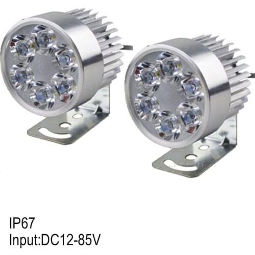 High quality Electrocar,E-Bike,Pedelec,Motorcycle,Motorbike,DC12V 24V 36V 48V 60V 72V 80V LED bulb light free shipping 10pcs/lot