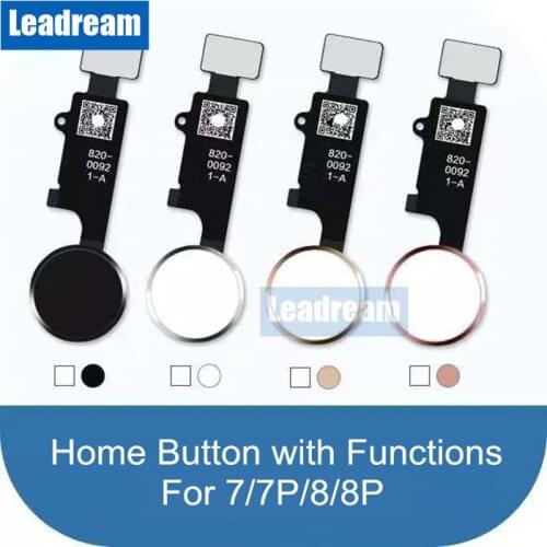 10PCS Universal Home Button Flex for iPhone 7 Plus 8 Plus Return Home Function Solution 3rd Generation