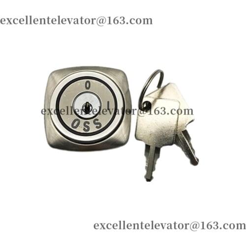 Elevator Car Base Station Lock Power lock AN170 OSS With Key Use for Thyssen