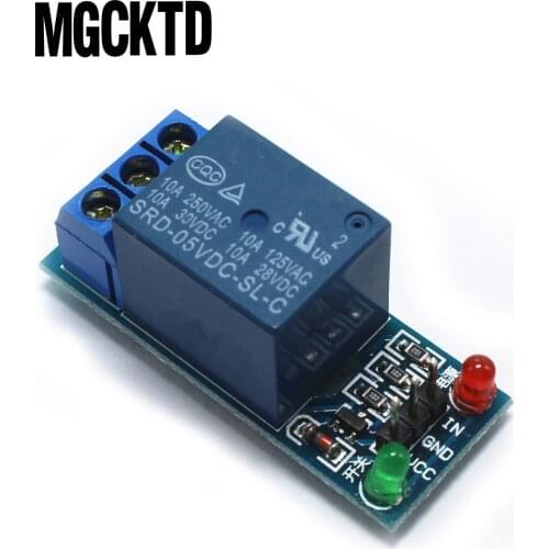 20pcs/lot 1 Channel 5V Relay Module Low level for SCM Household Appliance Control