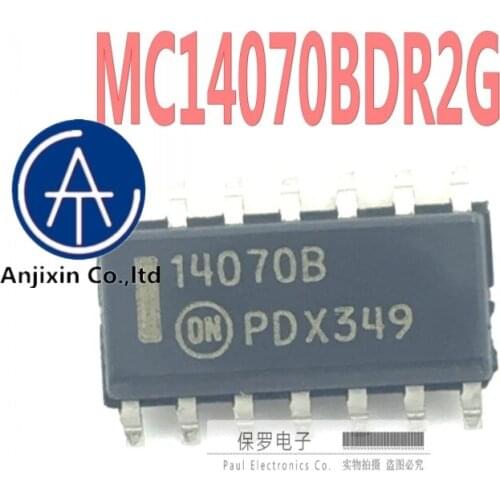 10pcs 100% orginal and new MC14070BDR2G 14070BG 14070B SOP-14 in stock