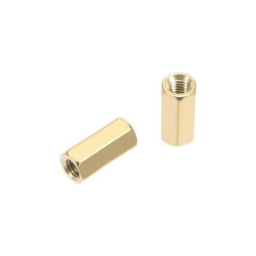 20pcs Brass Straight PCB Pillar Female Thread Hex Standoff Spacer M3x5x9mm
