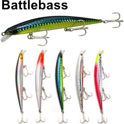 2020 NEW 1PCS Fishing Lures Minnow 115mm 11g Hard Wobblers Crankbaits 3D Eyes Bait Artificial Trout Pike P Fishing Accessories