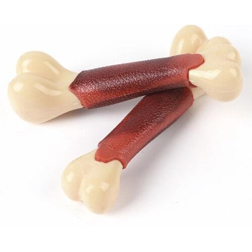 Dog Toy Dog Chews Toys Supplies Meat Flavor Bone Molar Teeth Clean Stick Food Treats Toy Dogs Bones For Puppy Dog Accessories