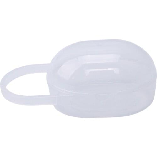Ruiwjx Pacifier Storage Box Baby Pacifier Portable Anti Dust Storage Box Plastic Nipple Storage Box For Travel Home