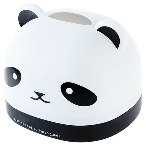 BF040 Fashion Panda cartoon box, tissue box desktop paper tube household paper towel napkin box 16.5*14.5*11cm