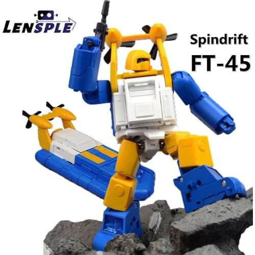 New In Stock Transformation FansToys FT-45 FT45 Spindrift Seaspray 3rd Party Robot Action Figure Toys Model