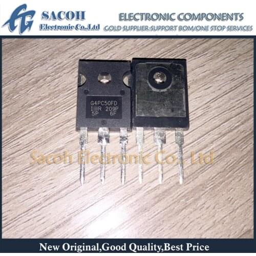 Original 10PCS/Lot IRG4PC50FD G4PC50FD or IRG4PC50FD-E G4PC50FD-E or IRG4PC50F G4PC50F G4PC50 TO-247 39A 600V Power IGBT