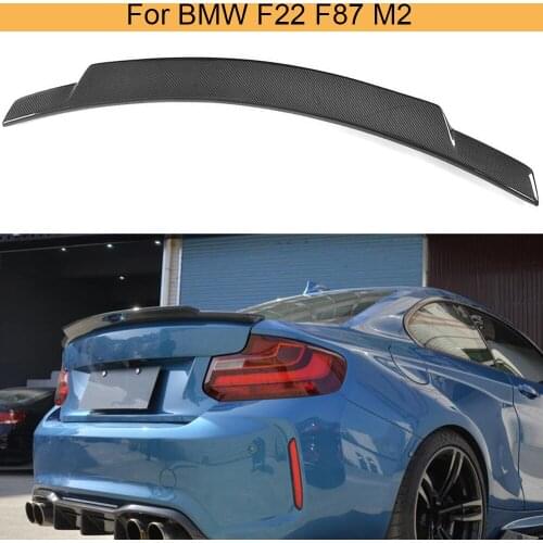 Carbon Fiber Rear Trunk Spoiler Wing for BMW 2 Series F22 F87 M2 2014-2019 M235i M240i 218i 220i 228i Rear Boot Lip Wing Spoiler