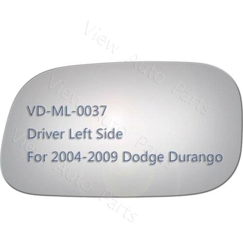 Mirror Glass Truck Pickup for 2004-2009 Dodge Durango Driver Left Sid