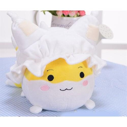 1pc Yellow Japanese Anime Cartoon TouHou Project Yakumo Ran Plush Doll Stuffed Toy Car Decor Cosplay Prop Friend Christmas Gifts