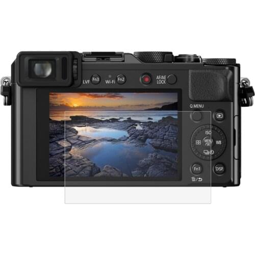 PULUZ for Panasonic DMC-LX100 Camera 2.5D Curved Edge 9H Surface Hardness Tempered Glass Screen Protector