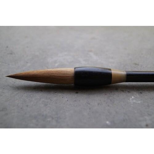 Shuang Yang brand Lake pen Wolf Hao North tail Wolf Wang hard Hao big case Book Four treasures calligraphy