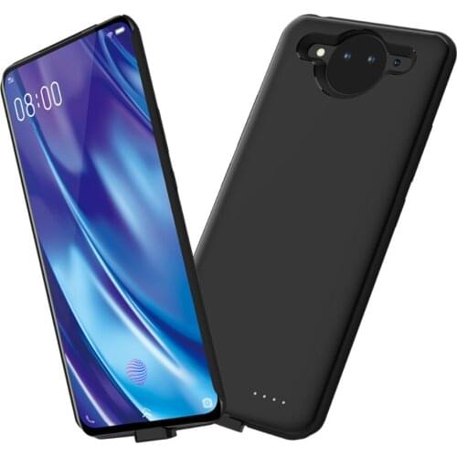 5000 mAh Slim Battery Case For Vivo Nex 2 Power Bank Charing Cases Silicone frame shockproof Backup Battery Charger Back Cover