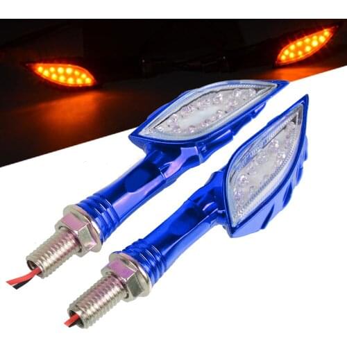 Universal Motorcycle Turn Signal Light blinker indicates lamp For YAMAHA MT125 MT 125 MT-125 YZF R1 R3 R6 R25 YBR250 FAZER