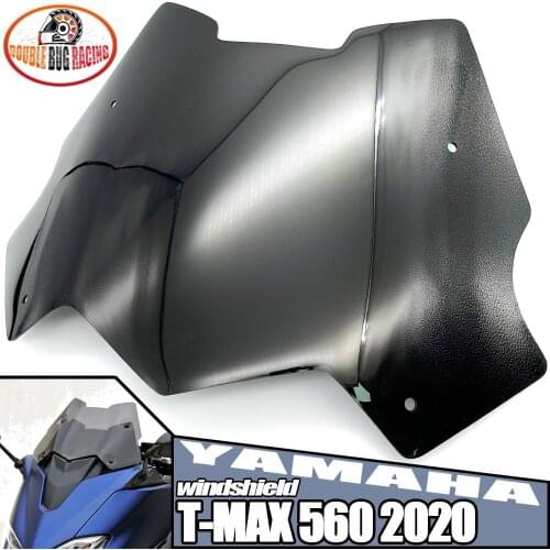 Fits For TMAX 560 TMAX560 2020 T-max 560 '20 Motorcycle Sports Touring Racing Windshield WindScreen Wind Deflector Visor Viser