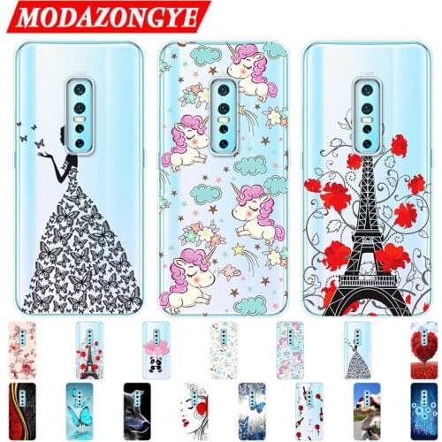 VIVO V17 Pro Case VIVO V17Pro Case Silicone TPU Phone Case For VIVO V17 Pro V 17 V17Pro Case Soft Back Protective Cover