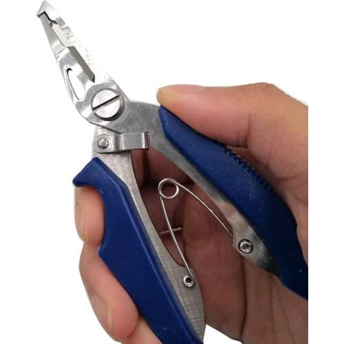 High Quality Portable Fish Grip Grab Catch Mouth Lip Gripper Grabber Catcher Controller Fishing Tackle Tools With Retention Rope