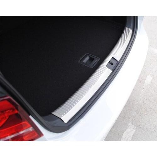 Stainless Steel Rear Trunk Protection Plate For Volkswagen For VW Golf MK7