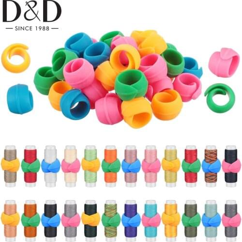 12/5pcs Thread Spool Huggers Sewing Machine Thread Spool Savers for Embroidery Quilting Threads DIY Hand Machine Sewing Supplies