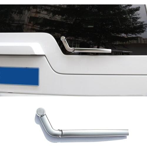 2 Pcs Car Rear Rain Scraping Cover Trim ABS Chrome For Land Rover Discovery 4 LR4 LR3 2010-2016 Car Accessories