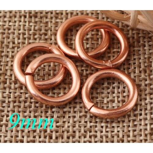 50 PCS metal Rose Gold O Rings Buckles,9MM Clasp Handbag Key Chains Choker Belt,O Ring Choker Webbing Strap Handbag Hardware