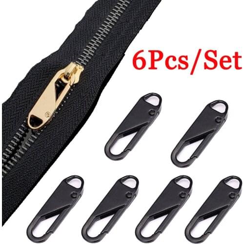 2Pcs Zinc Alloy Universal Zipper Puller for Zipper Slider Sewing DIY Craft Sewing Kits Removable Metal Zip Repair Zipper for Bag
