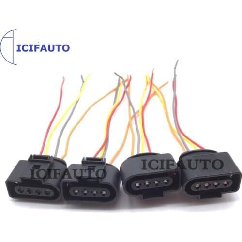 95560210105 1J0973724 022905715A Ignition Coil Plug Pigtail Connector Wire For VW Passat Golf Audi A3 TT Q7 SKODA SEAT Porsche
