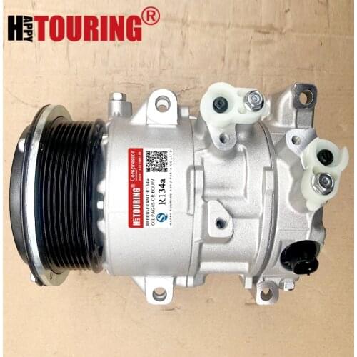 Car A/C Compressor For Toyota Hiace Comuter Bus 2.7L 2TRFE 2005-2018 4472600975 88310-2F030 447190-3230 447260-0975 447260-0563