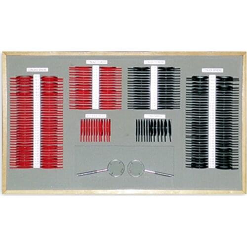 Good quality optical lens set trial lens case