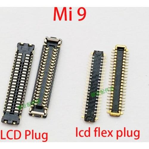 For Xiaomi Mi 9 LCD screen display motherboard cable battery button tail plug inline seat