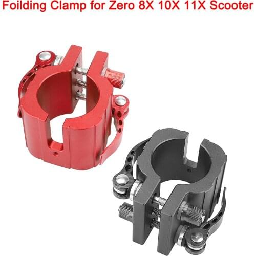 Folding Clamp for Zero 8X 10X 11X SPeedual Dualtron DT3 Rugged Lock of Vertical Stem Rugged Lock Vertical Rod Folder Holder