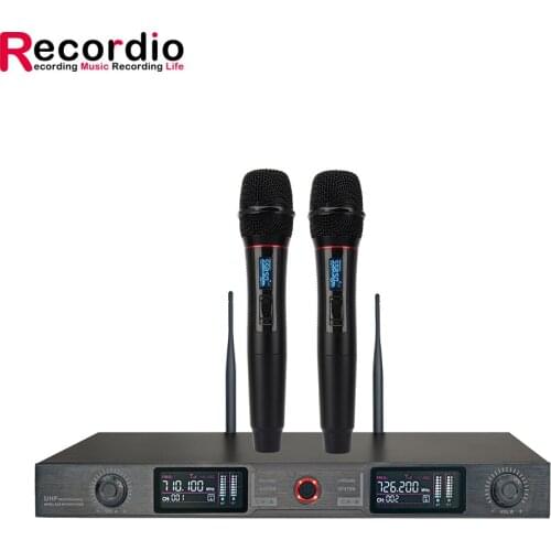 GAW-L540 Profressional UHF Wireless Microphone 100M Working Distance 80M Wireless Microphone For Conference Stage KTV