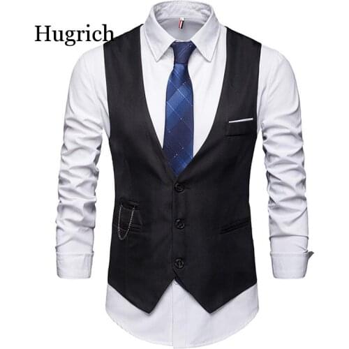 Hugrich Men's Suit Vests
