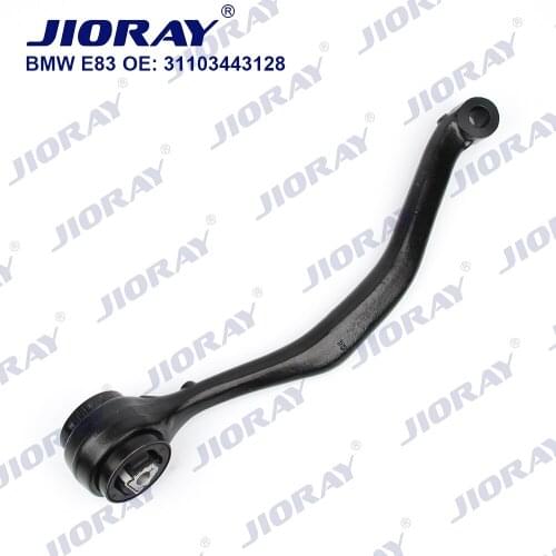 JIORAY Front Lower Right Suspension Control Arm Curve For BMW X3 Series E83 2.0d 2.0i 2.5i 3.0i xDrive 2007-2011 31103443128