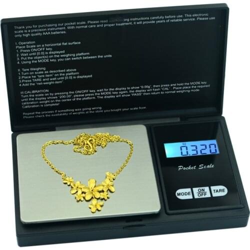 Pocket Digital Scale 200g x 0.01g Weighing Tool Mini Portable Jewelry Gold Gram Coins Balance 0.01 Accurate Weight scale LCD