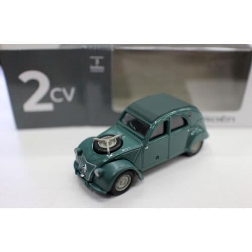 Classic 1:64 Scale Die-casting Alloy Metal 1966 CITROEN 2CV Vehicles Miniature Static Simulation Car Model Collection Decoration