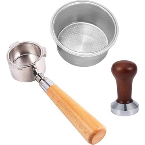 Espresso Coffee Bottomless Portafilter 51mm Apply for DeLonghi Coffee Machine EC680/EC685