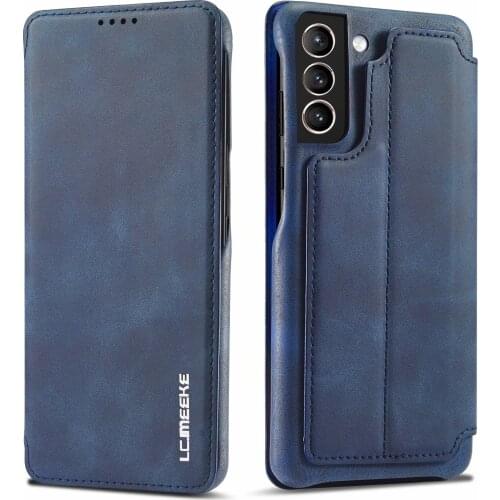 Flip Leather Case For Samsung Galaxy S21 S20 FE S10 Plus Ultra A12 A52 A72 5G A51 A71 A21S A31 A41 A50 A70 A30 A20 E Phone Cover