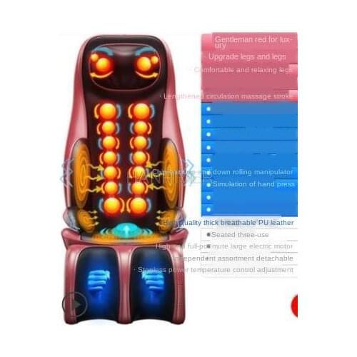 Shoulder Neck Massager Multifunctional Neck Waist Back Whole Body Kneading Electric Instrument Back Home Backrest Cushion