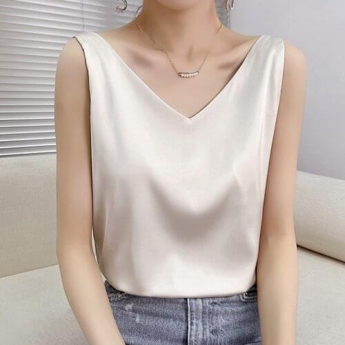 Qian Murong Women's Silk T-Shirts
