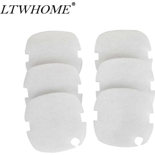 LTWHOME Replacement Polishing Filter Pads Fit for Marineland C-160 & C-220 Canister Filter