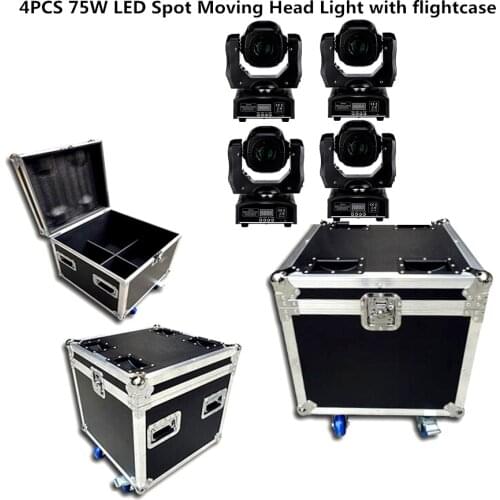 60W LED Spot Moving Head Light 75W LED DJ Beam Light LED Spot Light with gobo&color wheel Disco DJs Equipmentnt