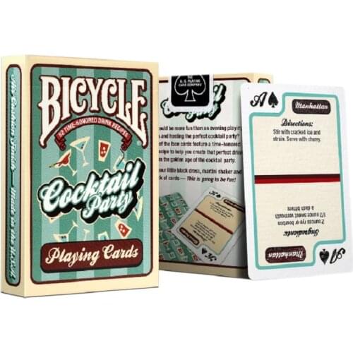 Bicycle Cocktail Party Playing Cards Ellusionist Playing Cards Poker Cards for Magician Collection Card Game