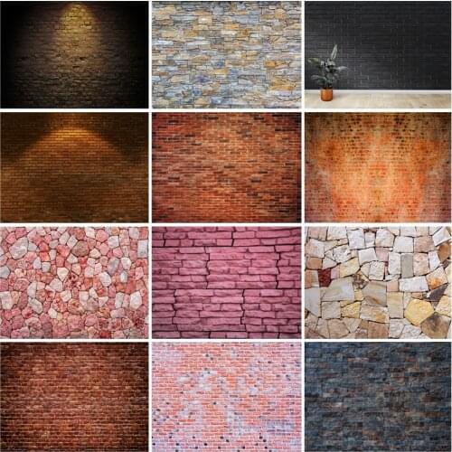 Vintage Brick Wall Backdrop Vinyl Photography Backdrops Photographic Background For Photo Studio Props 210326CAJ-03