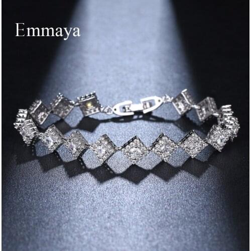 EMMAYA Fascinating Design Geometry Shape For Female Fashion Bracelet Attending Party First Choice Gorgeous Jewelry Two Color