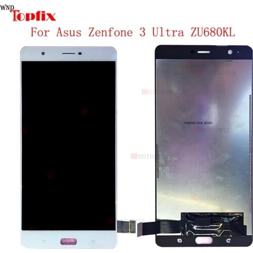 In Stock 6.8"Inch LCD Display Touch Screen Digitizer Assembly For Asus Zenfone 3 Ultra ZU680KL LCD Replacement For Asus ZU680KL