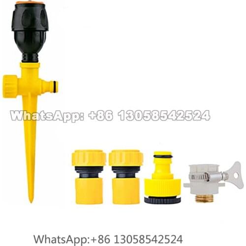 1/2 inch Sprinkler Irrigation for Farm Garden Lawn, Vegetable Field Watering Sprinkler, Micro Sprinkler, Ground Plug