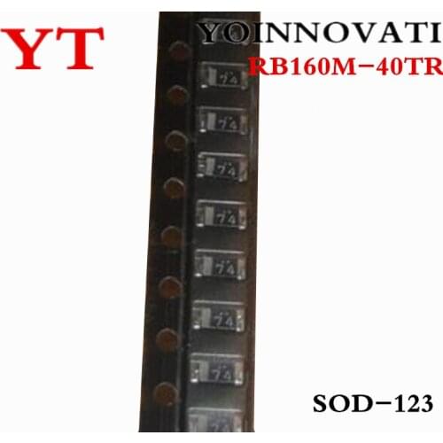 200pcs/lot RB160M-40TR RB160M-40 40V 1A SOD-123 DIODE IC best quality
